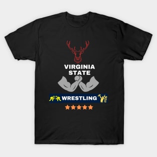 Virginia State wrestling T-Shirt